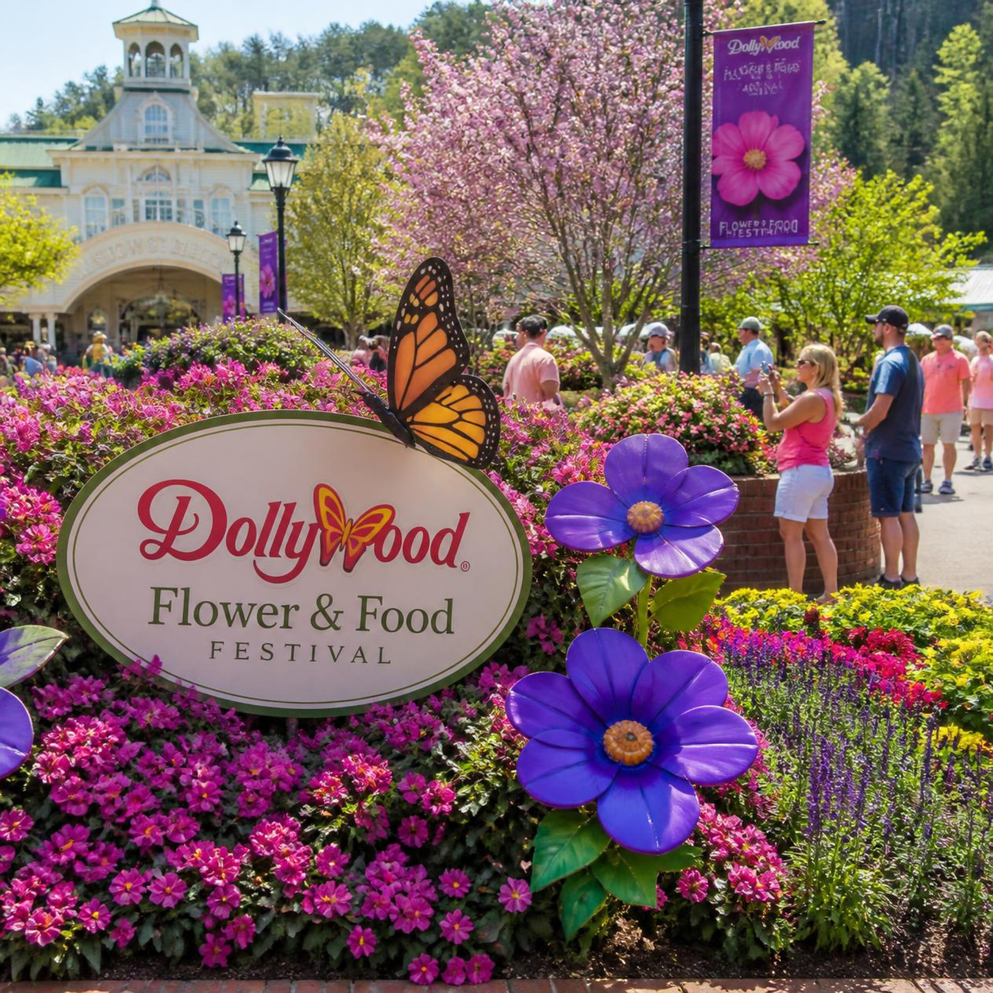 Dollywood’s Flower & Food Festival