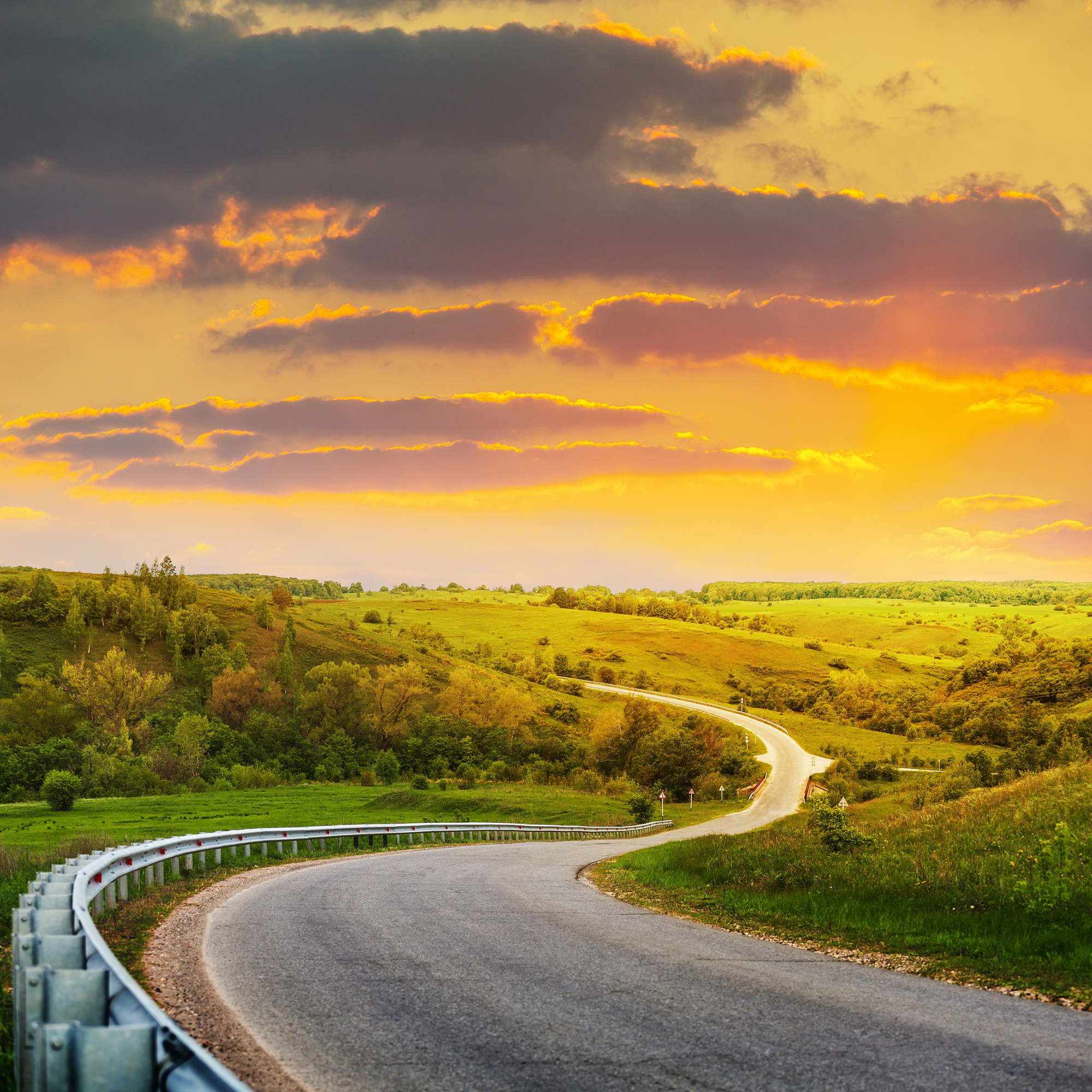 Winding Mountain Road